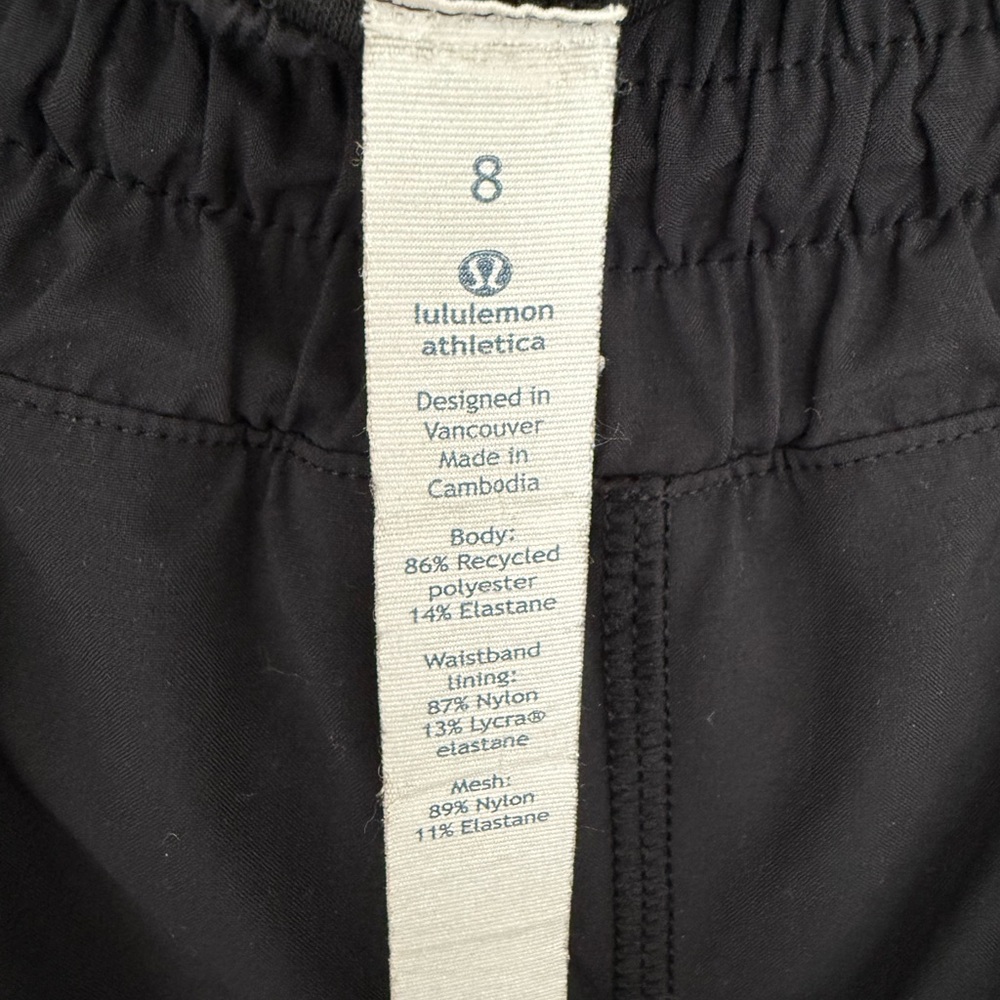 Lululemon Black Women's Shorts - Picture 3 of 4